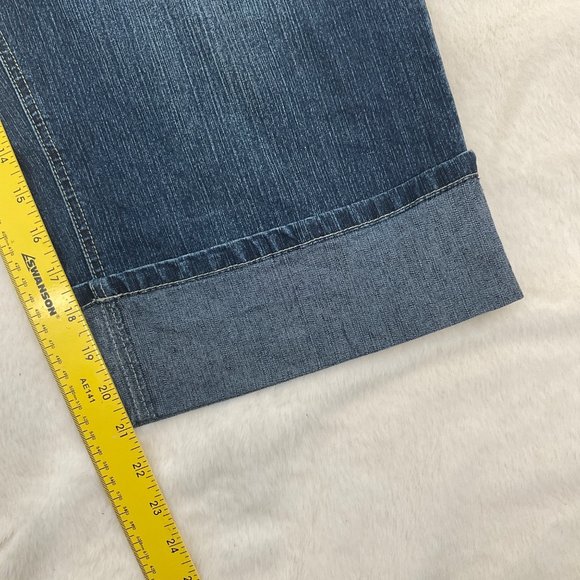 LA BLUES WOMENS JEANS CAPRIS PANTS SIZE 20W STRETCH - Picture 6 of 8